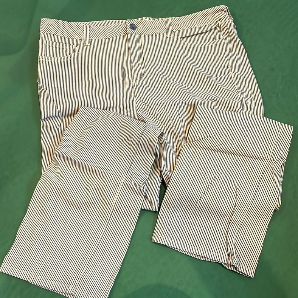Woman’s khaki stretch pants size 16 Miracle Body